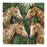 Majestic Floral Horses (Print Only) thumbnail