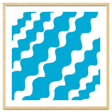 Slanting Blue Wavy Pattern thumbnail
