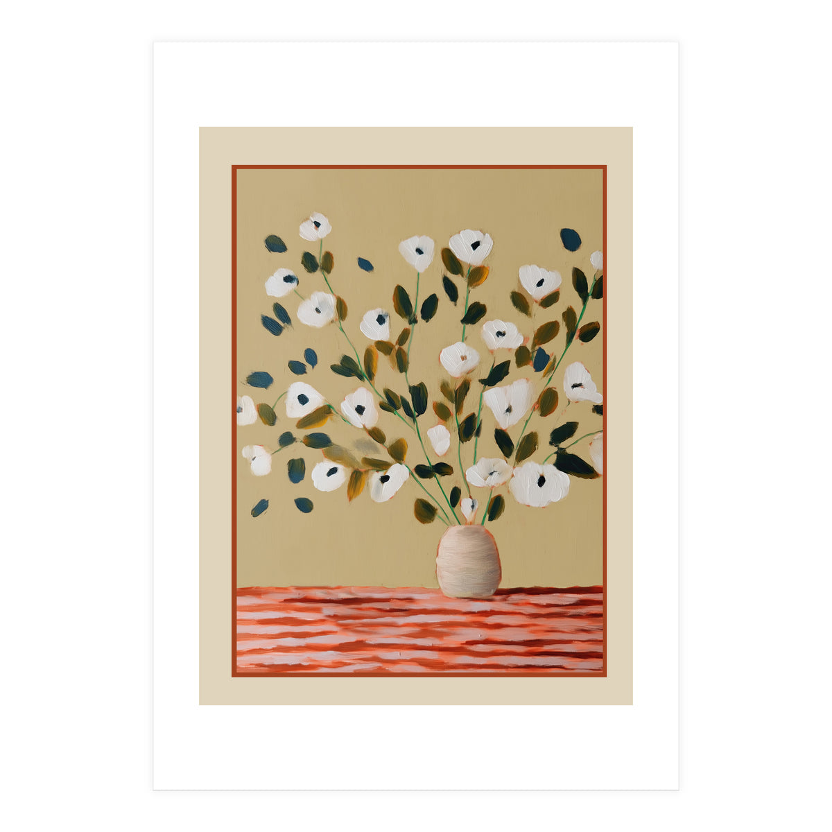 White Flowers (Print Only)