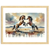 Rearing Horses