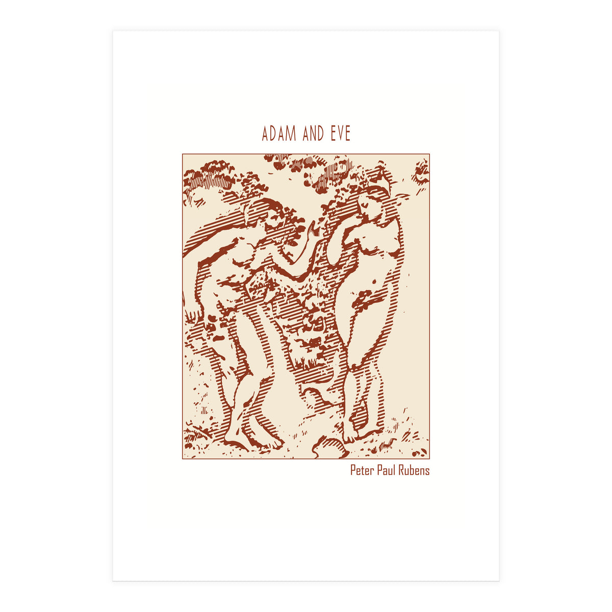 Adam And Eve   (Print Only)