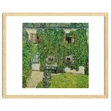 Forsthaus in Weissenbach am Attersee - Forestry house   in Weissenbach on Attersee-Lake,1912. thumbnail