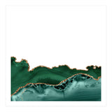 Emerald & Gold Agate Texture 12 (Print Only) thumbnail