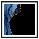 Navy & Gold Agate Texture 09 thumbnail