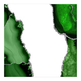 Green & Silver Agate Texture 15  (Print Only) thumbnail