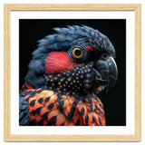 Close Up Portrait Of A Colorful Exotic Parrot thumbnail