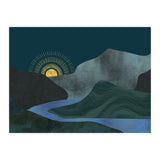 Abstract Landscape Sunrise (Print Only) thumbnail