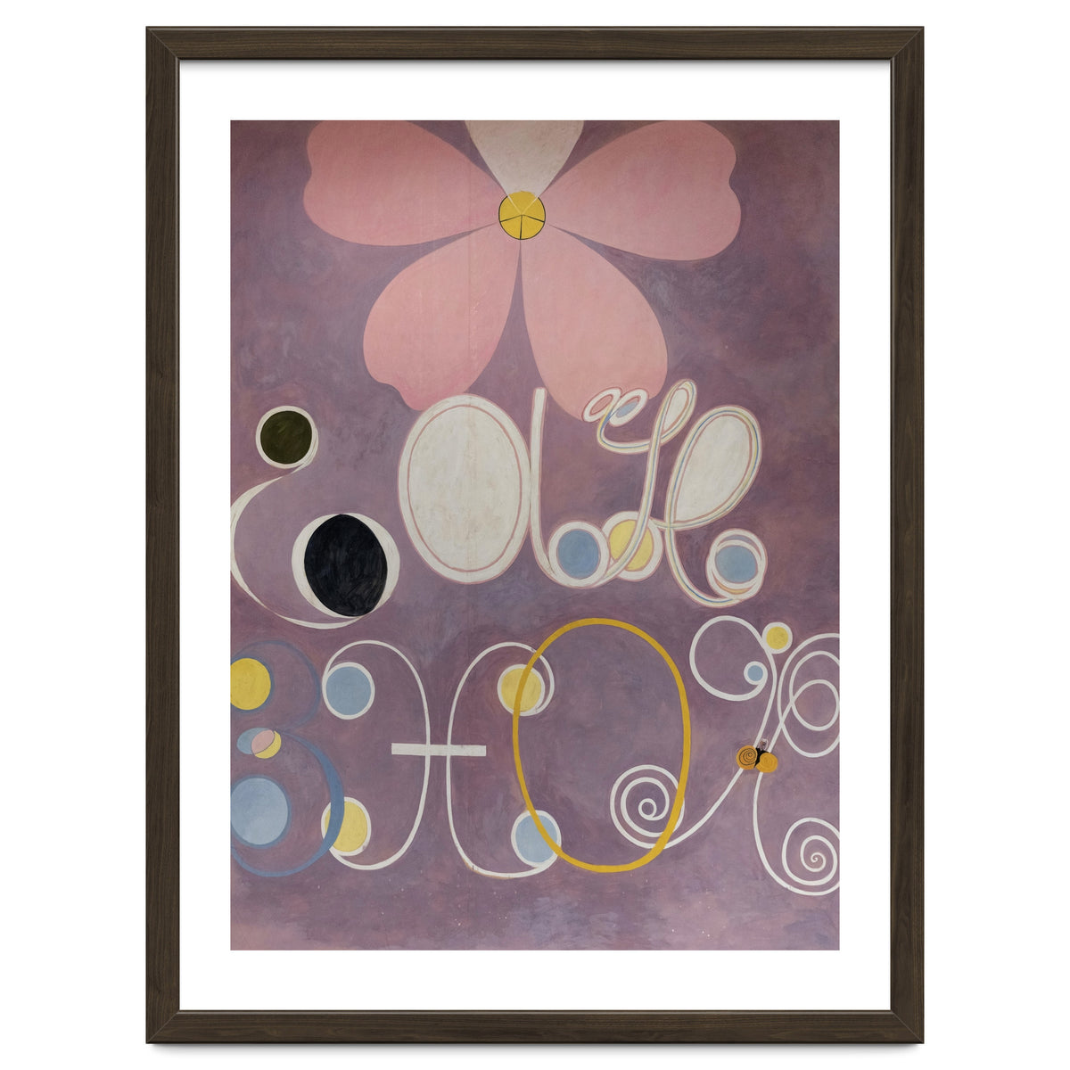 Hilma af Klint - The Ten Largest No 7 Adulthood Abstract Spiritual Art