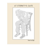 At Eternity’s Gate Vincent Van Gogh – Ascii Art (Print Only) thumbnail