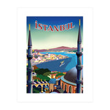 Istanbul, Turkey, Aerial View (Print Only) thumbnail