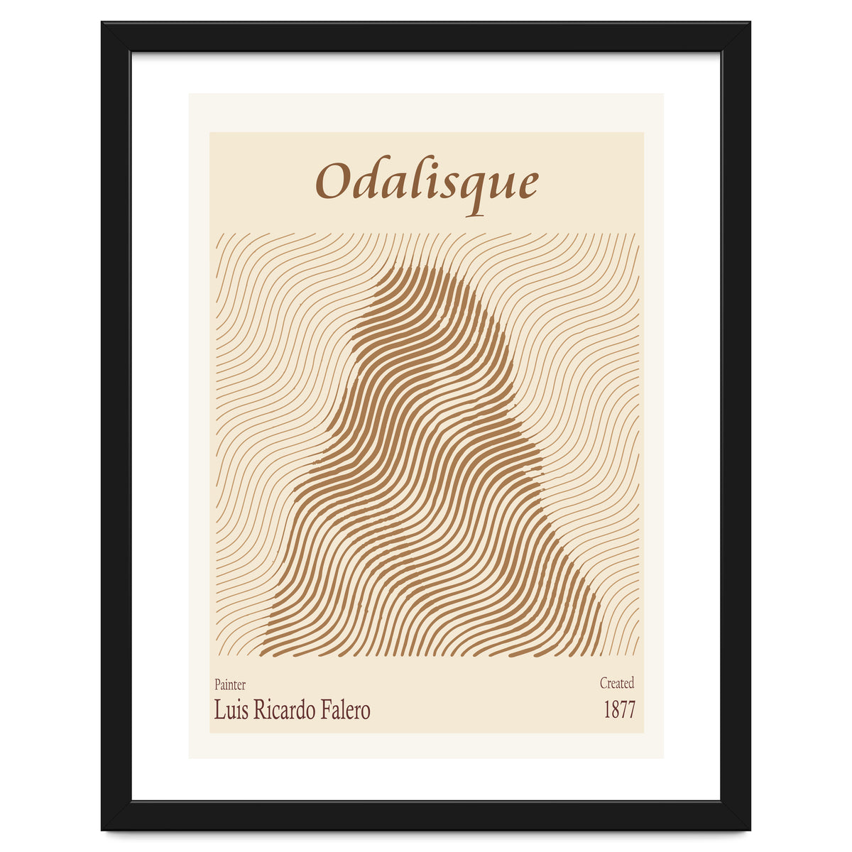 Odalisque (1877) – Luis Ricardo Falero (spanish, 1851 – 1896)