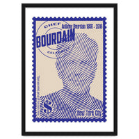 Anthony Bourdain Stamps Art