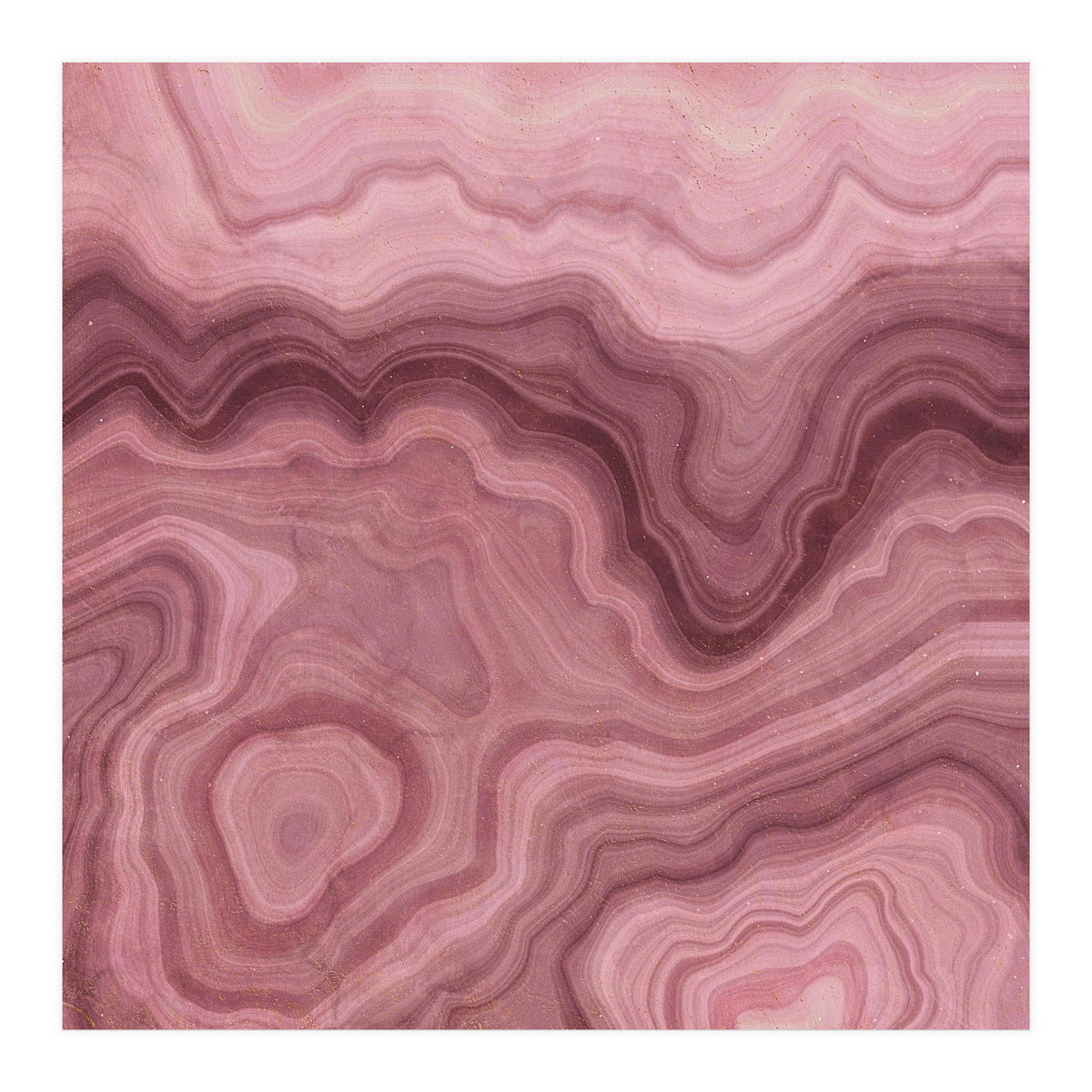 Pink Agate Texture 07  (Print Only)