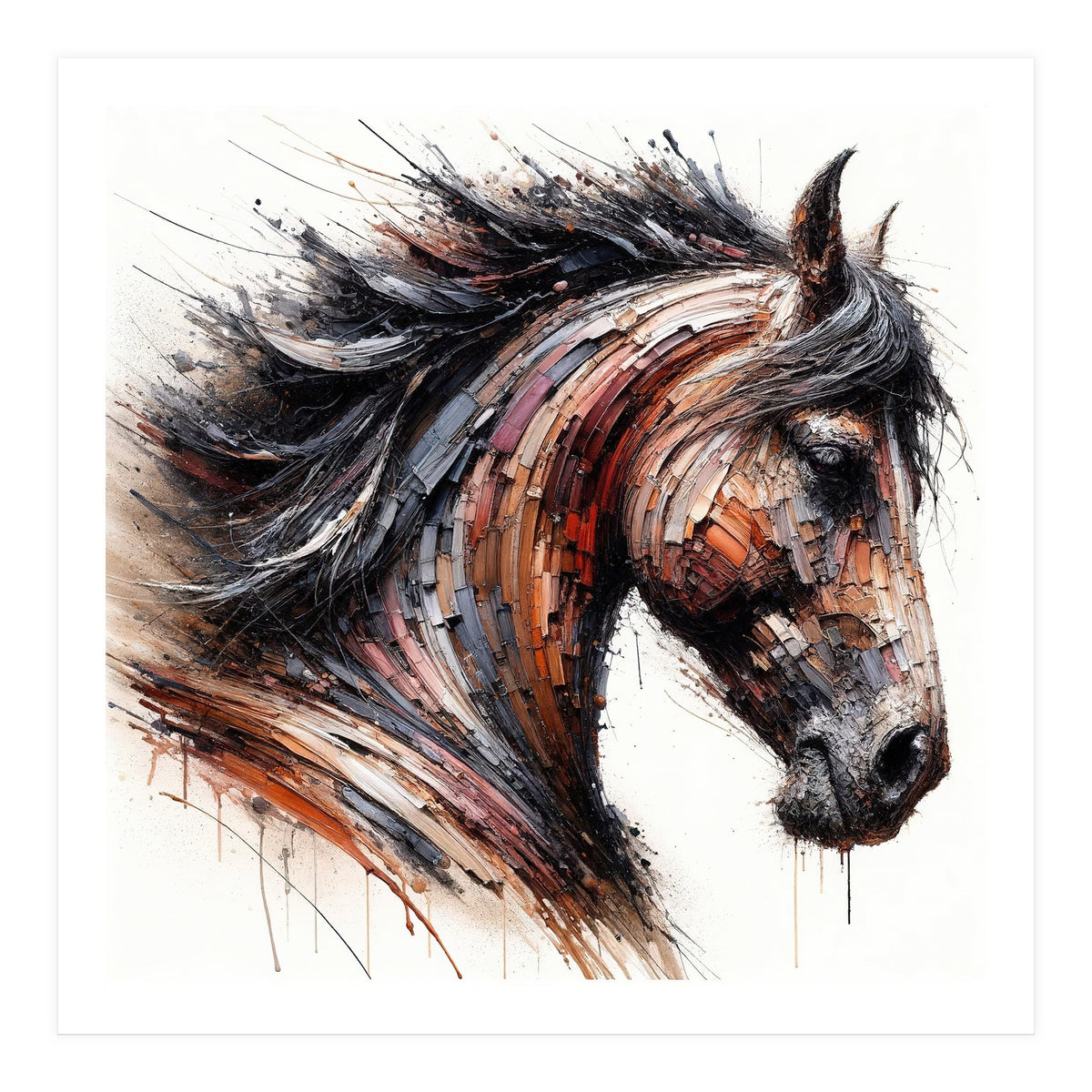Powerful Horse (Print Only)