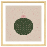 Christmas globe with snowflakes thumbnail