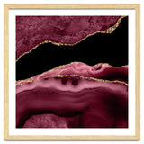 Burgundy & Gold Agate Texture 13 thumbnail