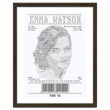 Receipt Art Emma Watson thumbnail