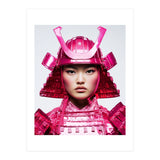 Pink Samourai Portrait (Print Only) thumbnail