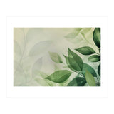 Botanical Serenity Green Leaves (Print Only) thumbnail