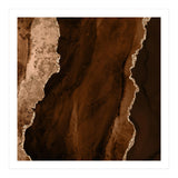 Brown & Gold Agate Texture 01 (Print Only) thumbnail