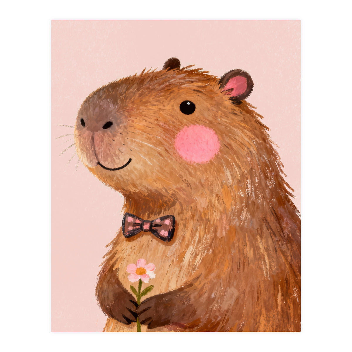 Capybara Kindergarten Nursery Art (Print Only)