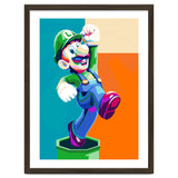 Mario Luigi Pop Art Cartoon Pop Art thumbnail