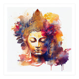 Lotus Bloom Buddha Portrait (Print Only) thumbnail