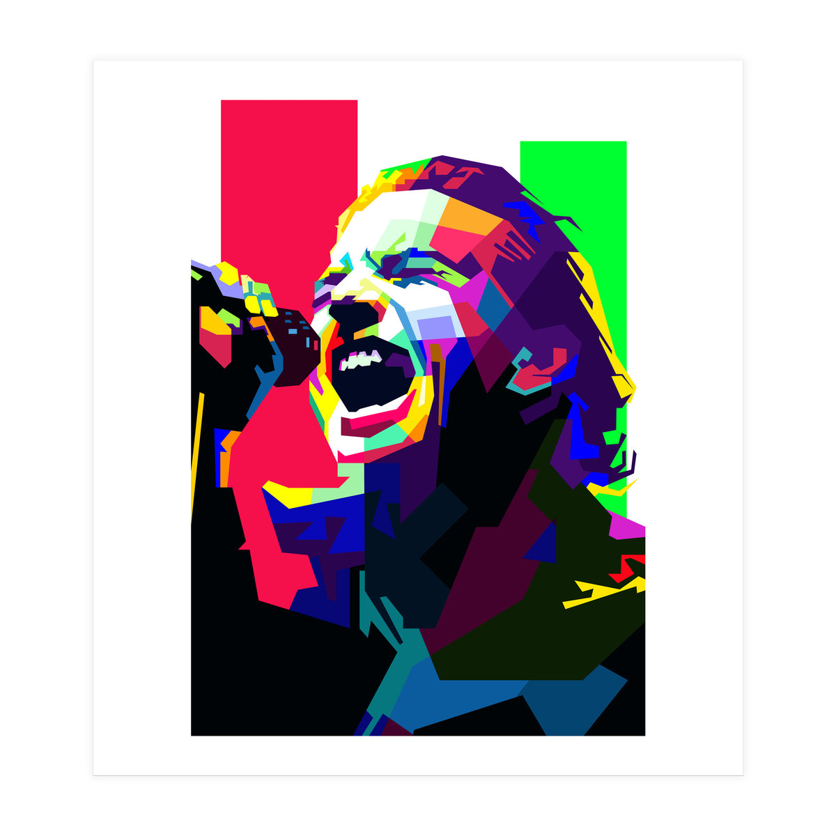 Eddie Vedder Singer Guitarist WPAP Trending Now (Print Only)