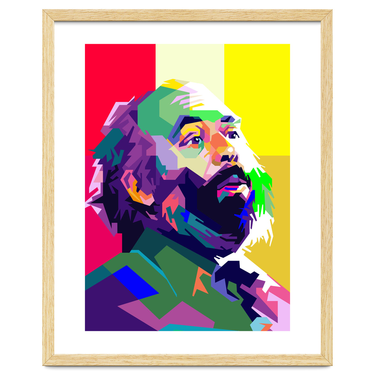 Luciano Pavarotti Opera Musical Pop Art WPAP