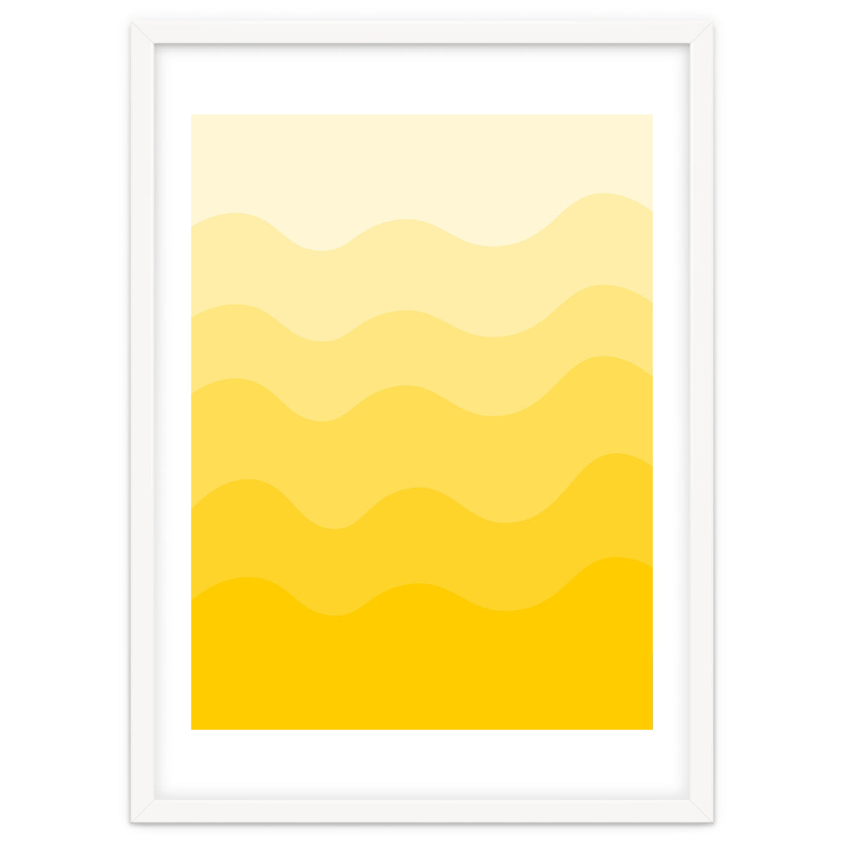 Yellow gradient design