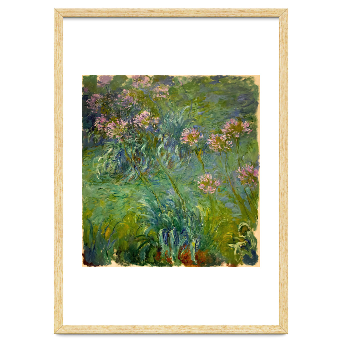 Claude Monet (1840-1926). Agapanthus.