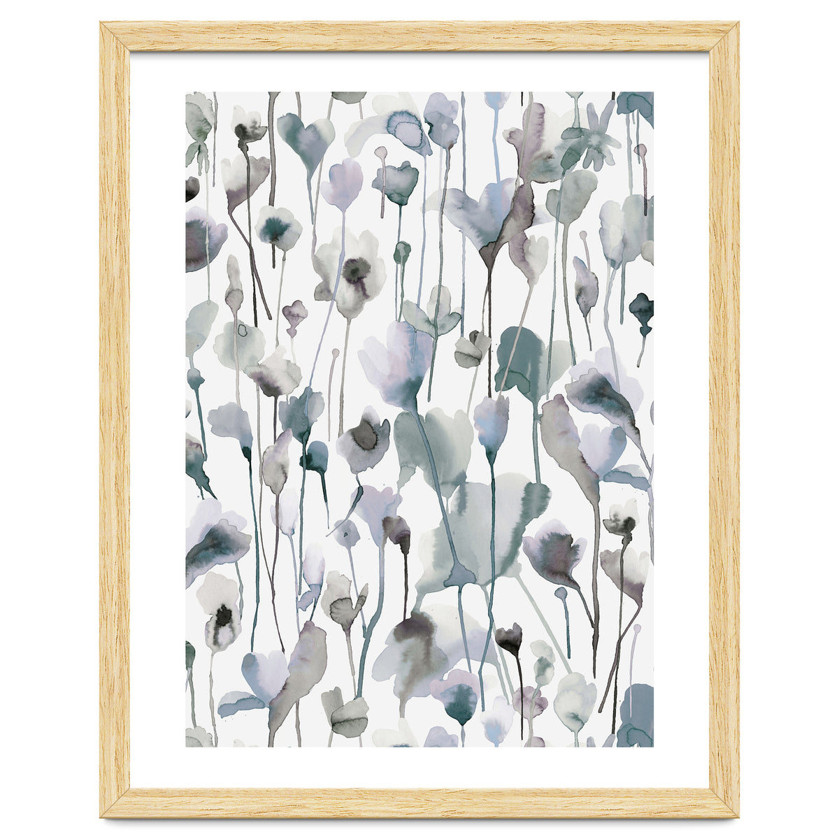 Watercolour Cozy Wild Flowers