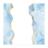 Blue & Gold Glitter Agate Texture 08  (Print Only) thumbnail