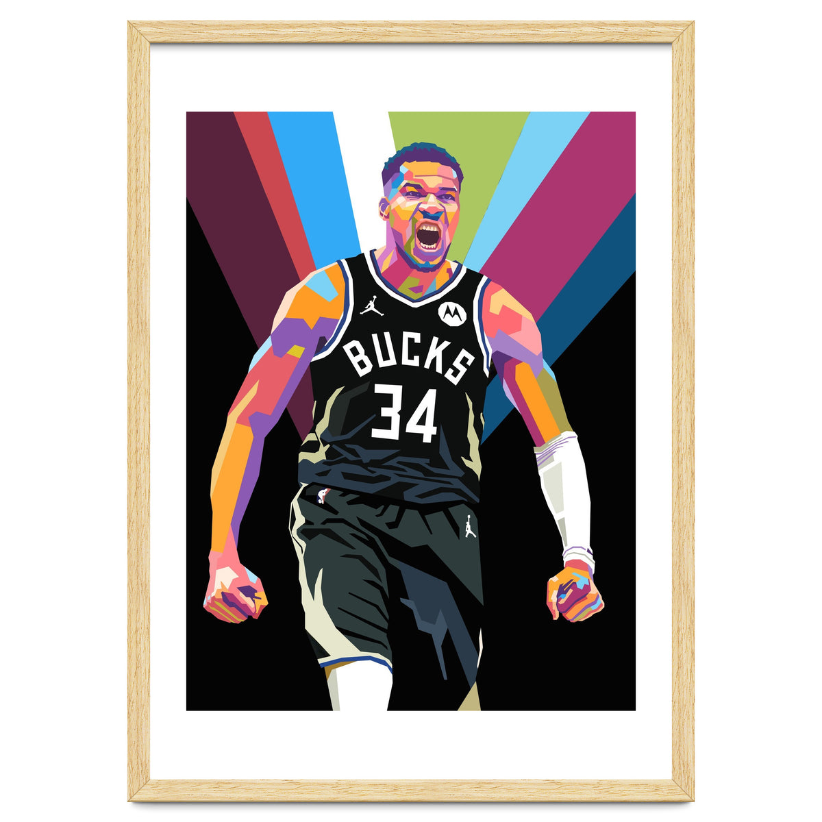 Giannis Antetokounmpo art