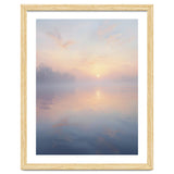 Ethereal Autumn Forest with Misty Sunlight Beams thumbnail