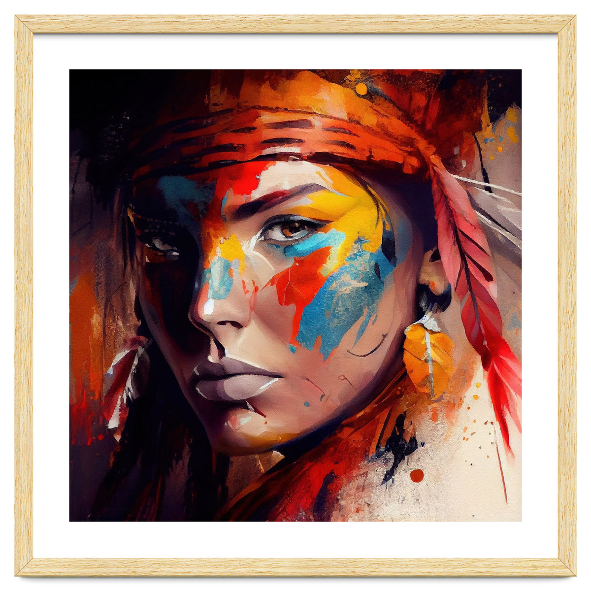 Powerful American Native Woman #4