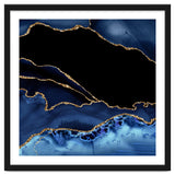 Navy & Gold Agate Texture 14 thumbnail