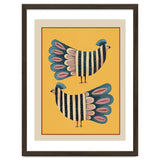 Striped Bird Pair II thumbnail