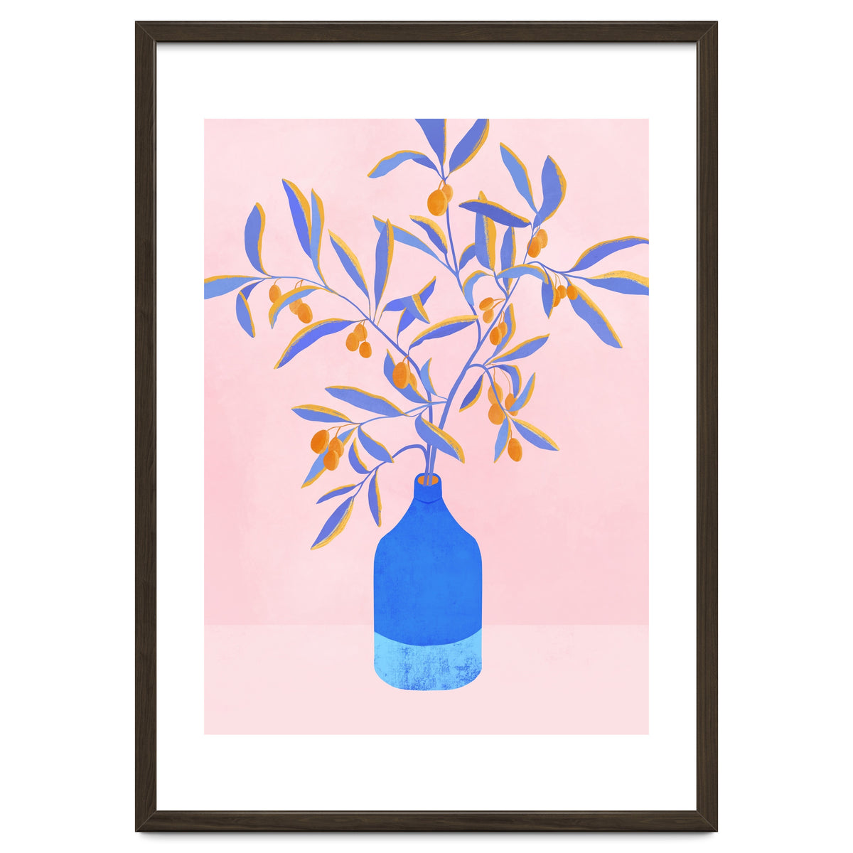 Blue Branches Still Life