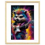 Hedgehog Plays The Guitar, Rock Graffiti thumbnail