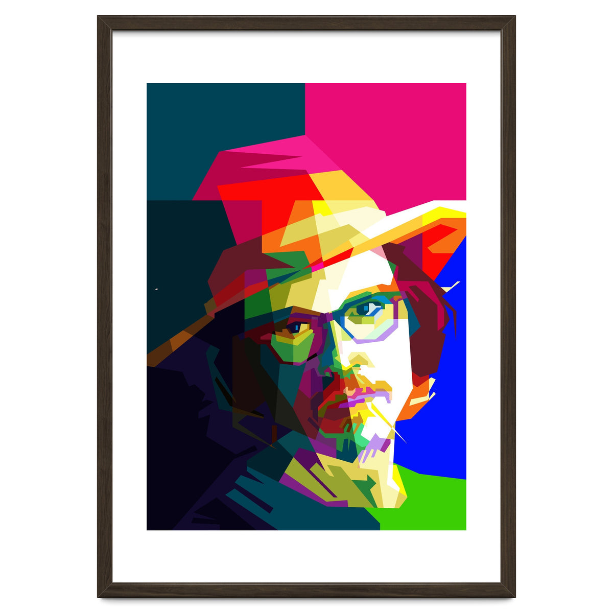 Johny Depp Hollywood Movies Pop Art WPAP