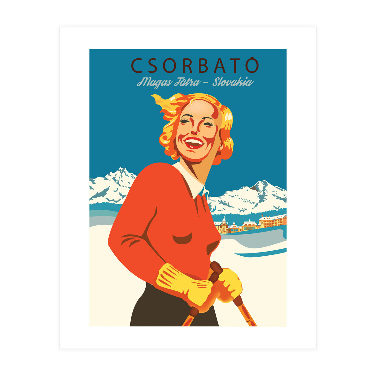 Csorbató, Slovakia (Print Only)