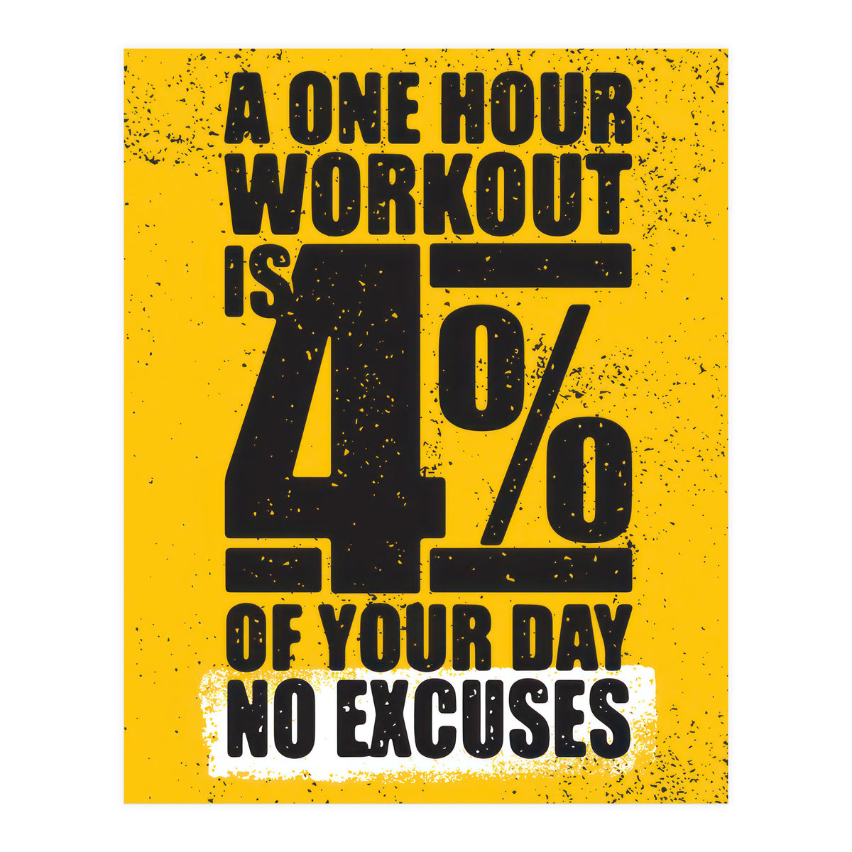 A one hour workout (Print Only)