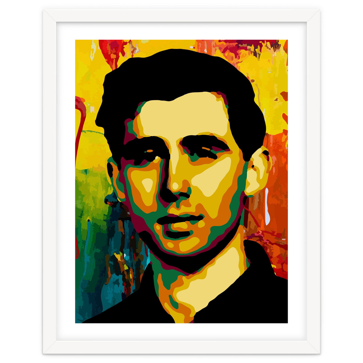 Andrew Goodman Activist Colorful Abstract Art