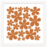 Brown Flowers Pattern thumbnail