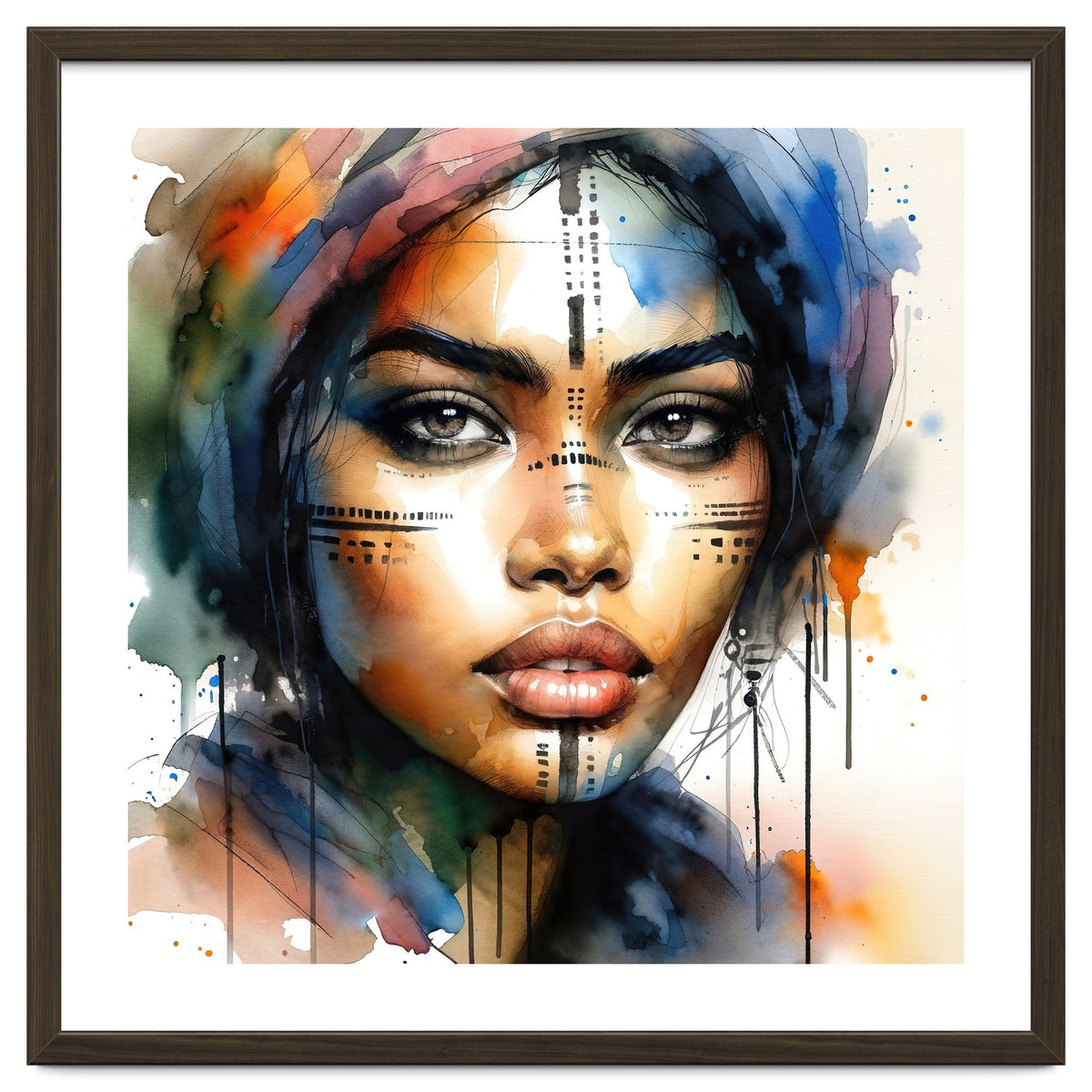 Tribal Muse Portrait