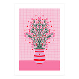 Heart Flowers Vase (Print Only) thumbnail