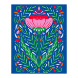 Bold Symmetrical Floral  (Print Only) thumbnail