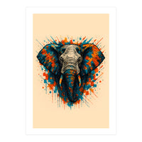Elephant Animal Watercolor (Print Only)
