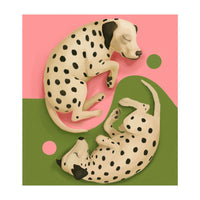 Yin And Yang Dalmatians (Print Only)